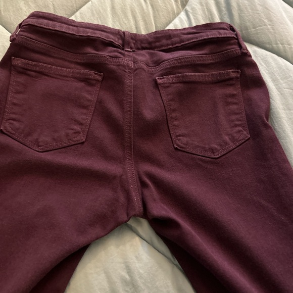 Plum stretch jeans - Picture 2 of 5
